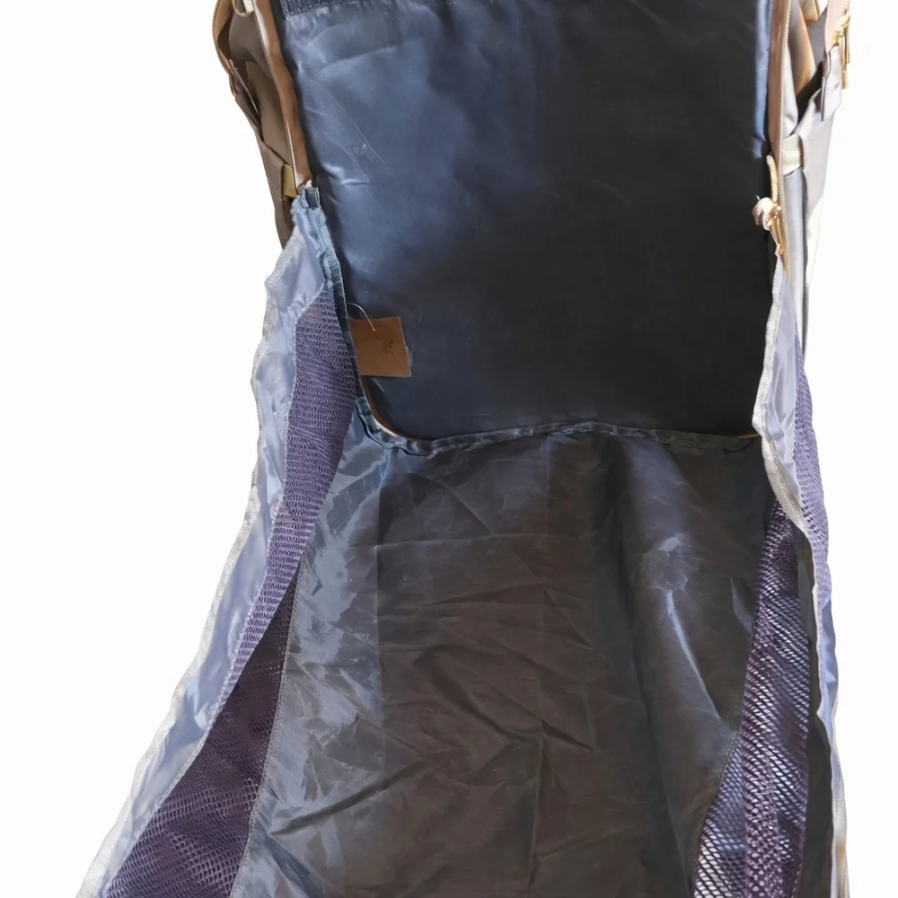 Grey Multifunctional Baby Diaper Backpack Bag